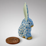 Miniature Herend Bunny Rabbit Figurine - Main View - 2