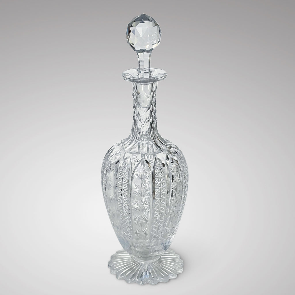 Edwardian Lead Crysta Decanter - Main View - 2