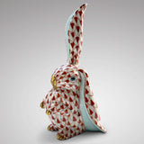 Herend Bunny Rabbit Figurine with Ear Up - Main View -1