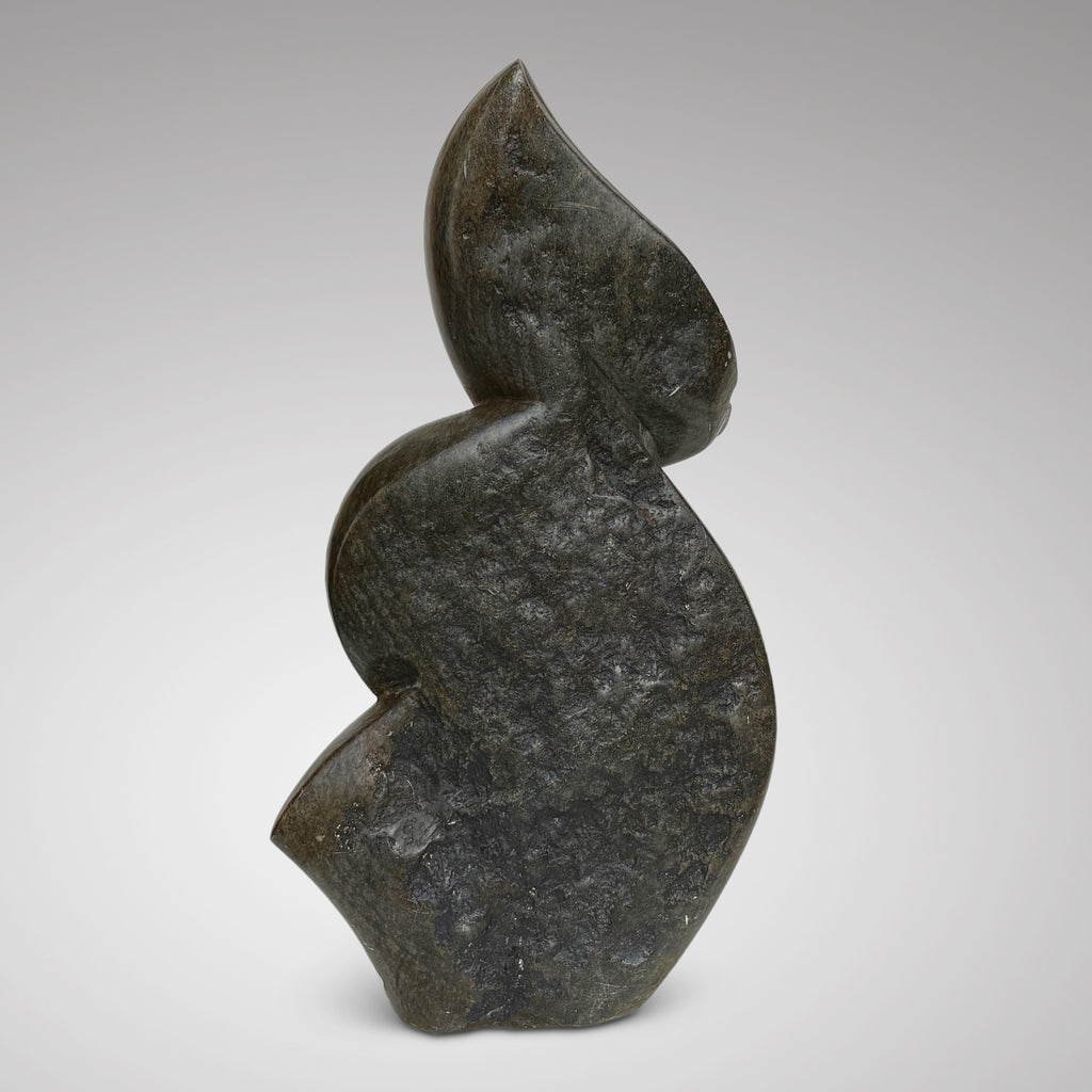 Figurative Abstract Stone Sculpture Attributed to Jonah Jones - Back View - 3