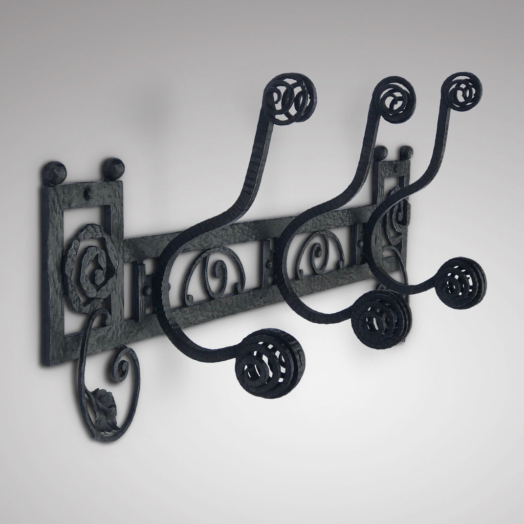 Decorative Wrought Iron Hat & Coat Rack - Main View - 1