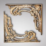 A Fabulous Pair of Art Nouveau Brass Wall Brackets - Main View - 1