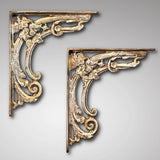 A Fabulous Pair of Art Nouveau Wall Brackets - Main View - 2