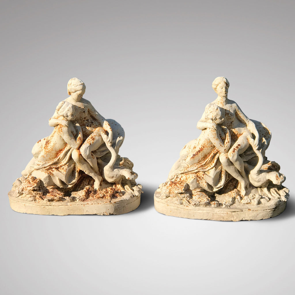 Pair of 19th Century Cast Iron Figures - Main View - 1