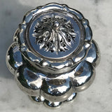 Pair of Victorian Silver Pepperettes - Top View - 3