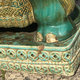 Early 20th Century Oriental Elephant Garden Seat - Base Detail View - 7