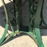 Antique Painted Wrought Iron Table - Detail  View - 8