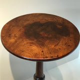 George III Mahogany Wine/Lamp Table