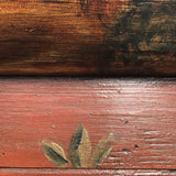 18th Century Painted Swedish Dresser - Detail View - 6