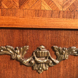 19th Century Walnut & Kingwood Marble Topped Commode - Ormolu Detail - 4