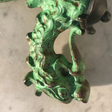 Pair of 19th Century Cast Iron Boot Scrapers - Detail View - 3