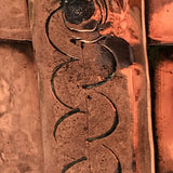 19th Century Twin Handled Copper Grain Measure - Detail View - 3