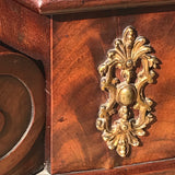 19th Century French Mahogany & Marble Gueridon - Detail View - 3