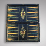 19th Century Mother of Pearl Chessboard with Backgammon Interior - Main View - 3