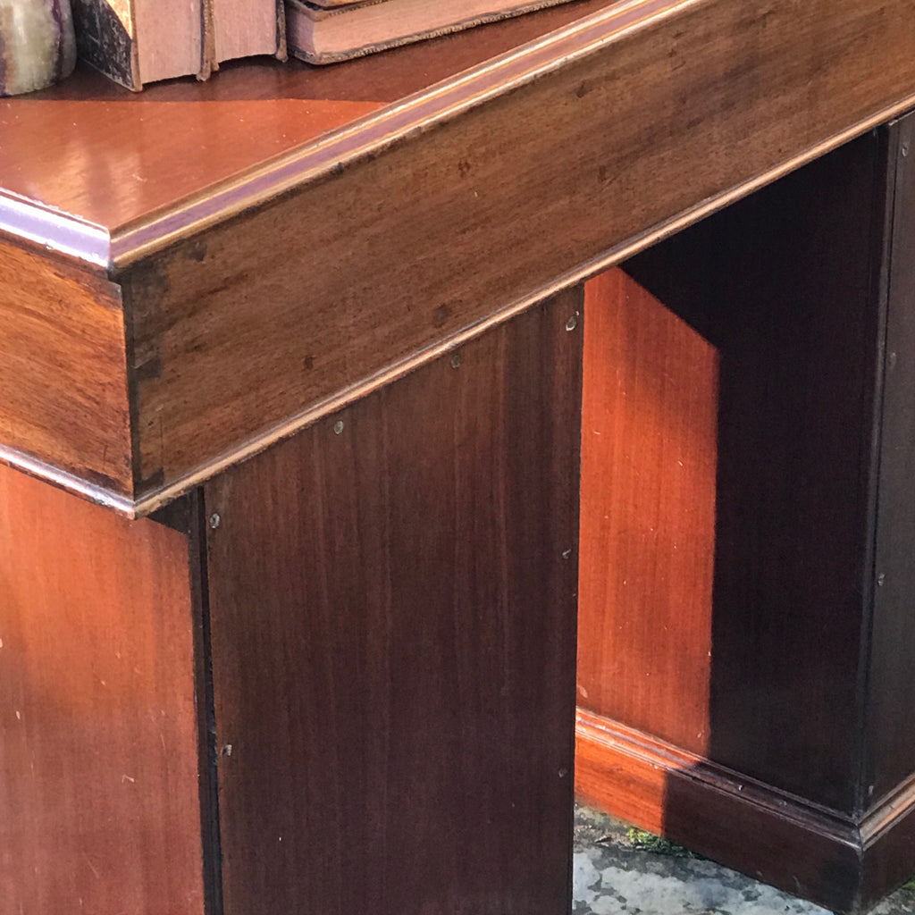 Early 20th Century Mahogany Campaign Desk