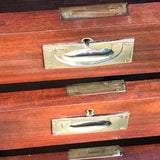 Early 20th Century Mahogany Campaign Desk