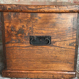 19th Century Elm Blanket Box - Side View - 4